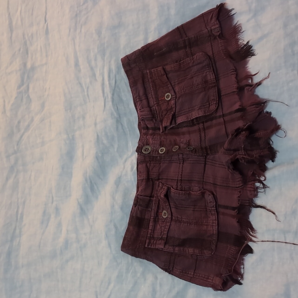Rare Free People pink cut off shorts Size 31